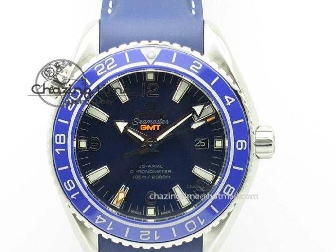 0108 Aqua Terra 150M GMT OMF 1:1 Best Edition White Blue Dial on SS Bracelet A RelaxedFit 7709